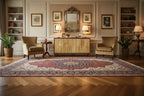 Credenza 60 a 4 ante con motivo intagliato